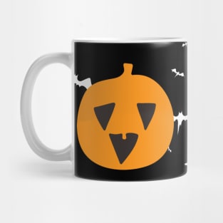 "Happy Halloween" Cute Tiny Happy Pumpkin Mug